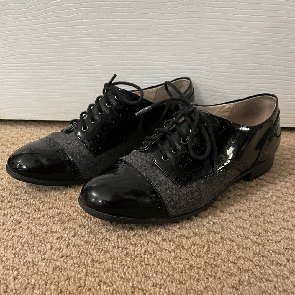 Alex Marie Teagan Lace Up Loafers size 5.5